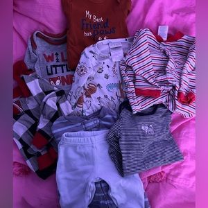 baby long sleeves and pajamas